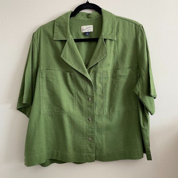 Universal Thread Linen Shirt - Picture 1 of 5